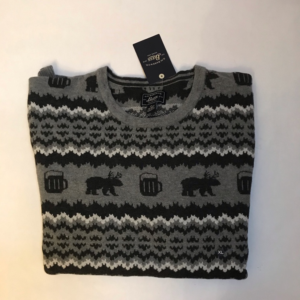 Men’s Bass sweater XL